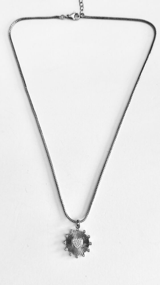 Micro Pave Heart - Adjustable